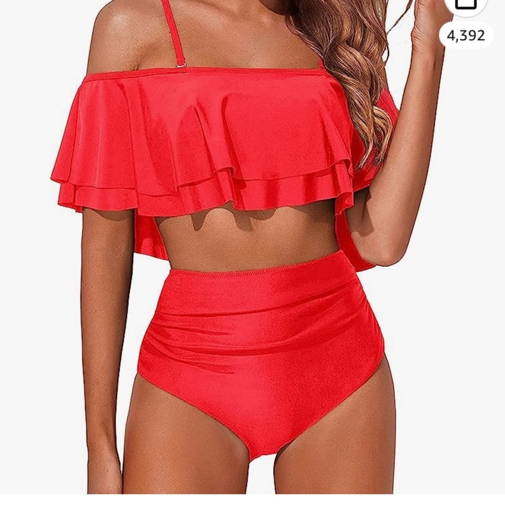 NWT Two Piece High Waisted Bikini